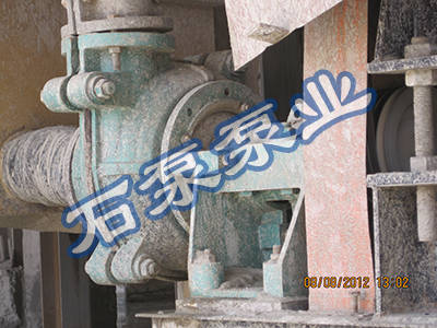 石泵客戶(金礦)膠泵現(xiàn)場